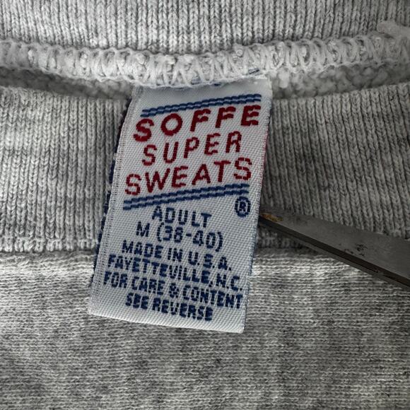 Vintage 80’s Volleyball Reverse Weave Sweatshirt Soffe Mens Size Medium USA - Picture 4 of 10